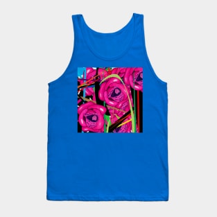 Pink Roses Tank Top